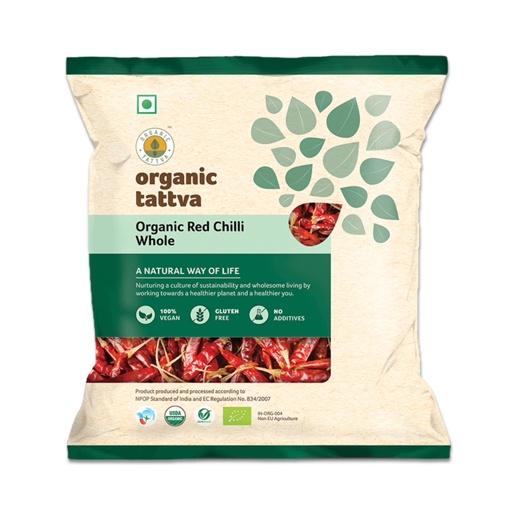 Organic Red Chilli Whole