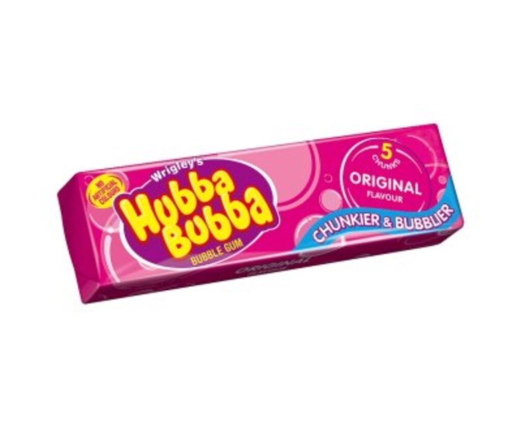 Hubba Bubba Bubble Gum 5 Chunks Original