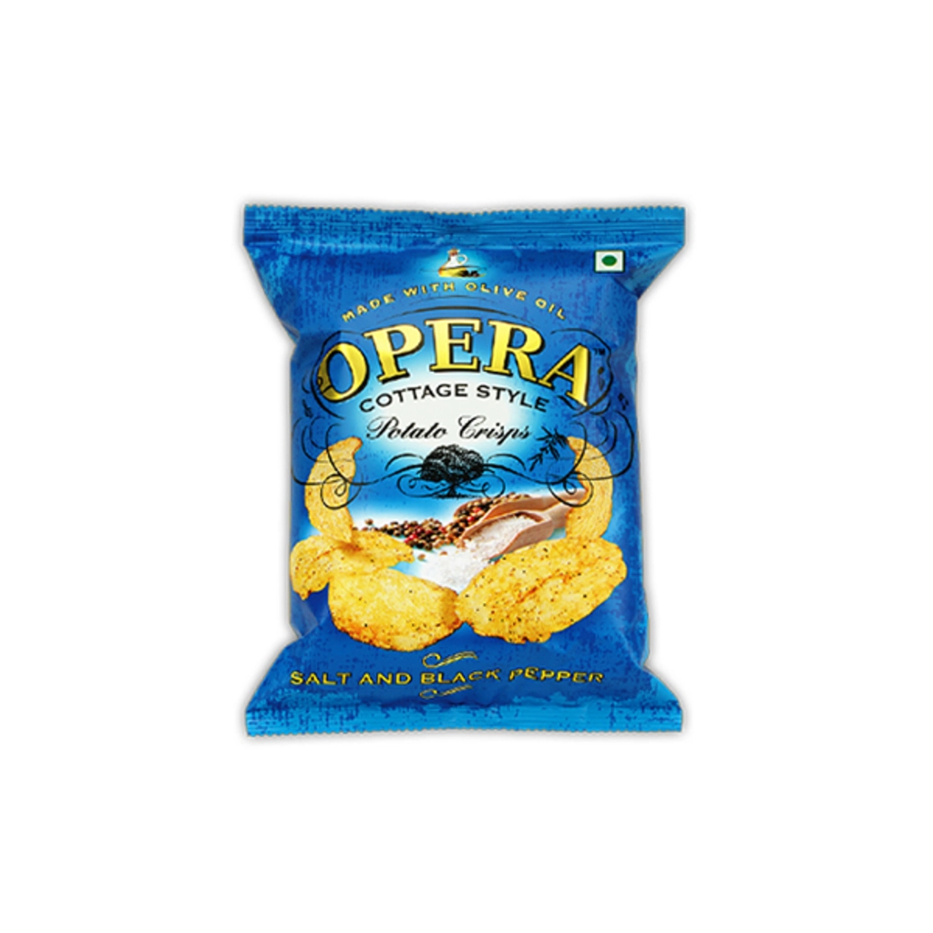 Potato Crisps Salt & Black Pepper
