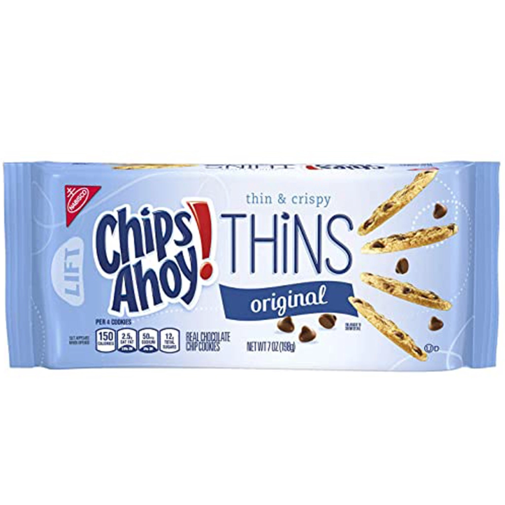 Chips Ahoy Thins Original Chocolate Chip Cookies