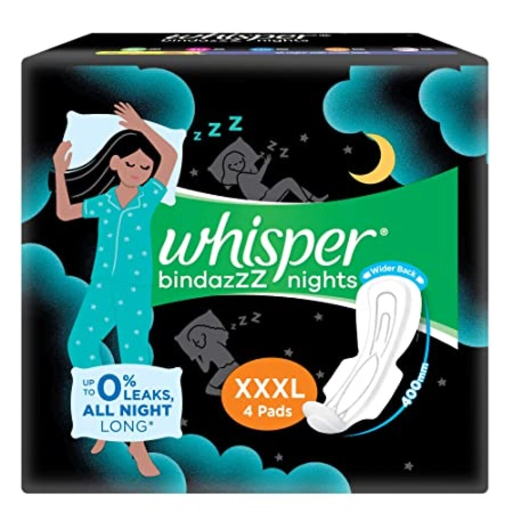 Bindazzz Night Xxxl Sanitary Pads 4
