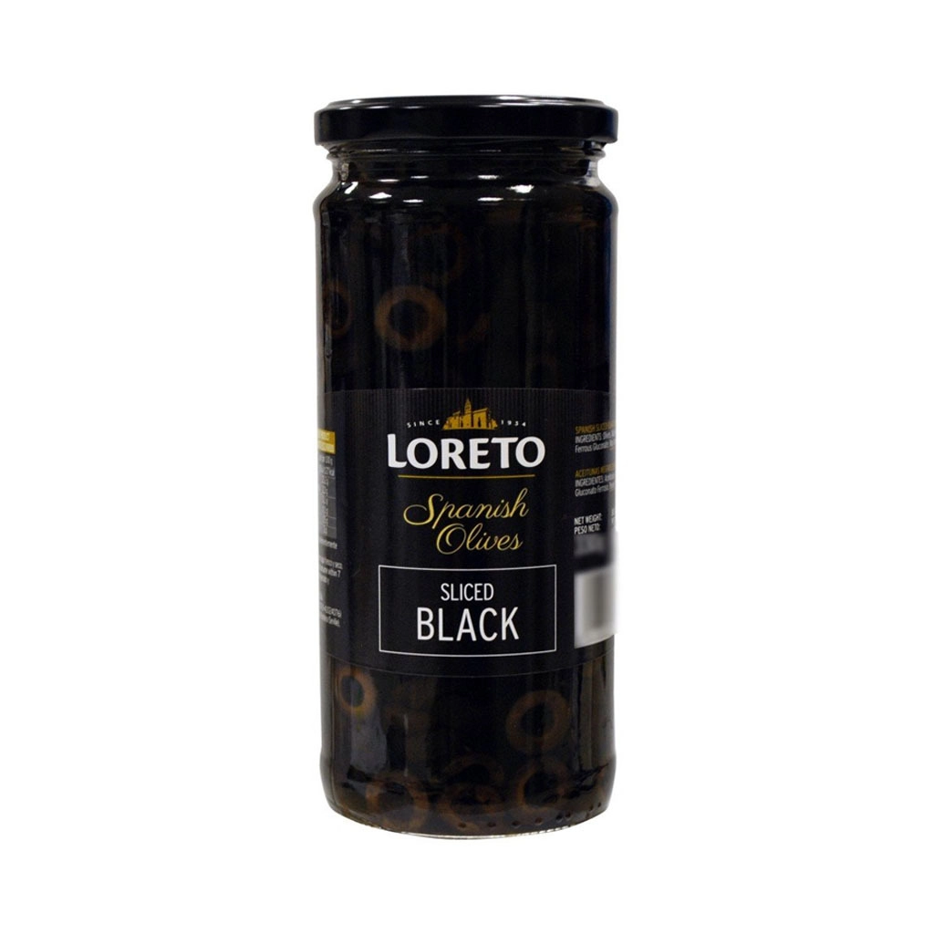 Spanish Olives Sliced Black