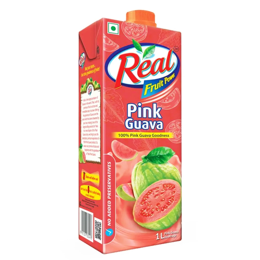 Real Pink Guava Juice