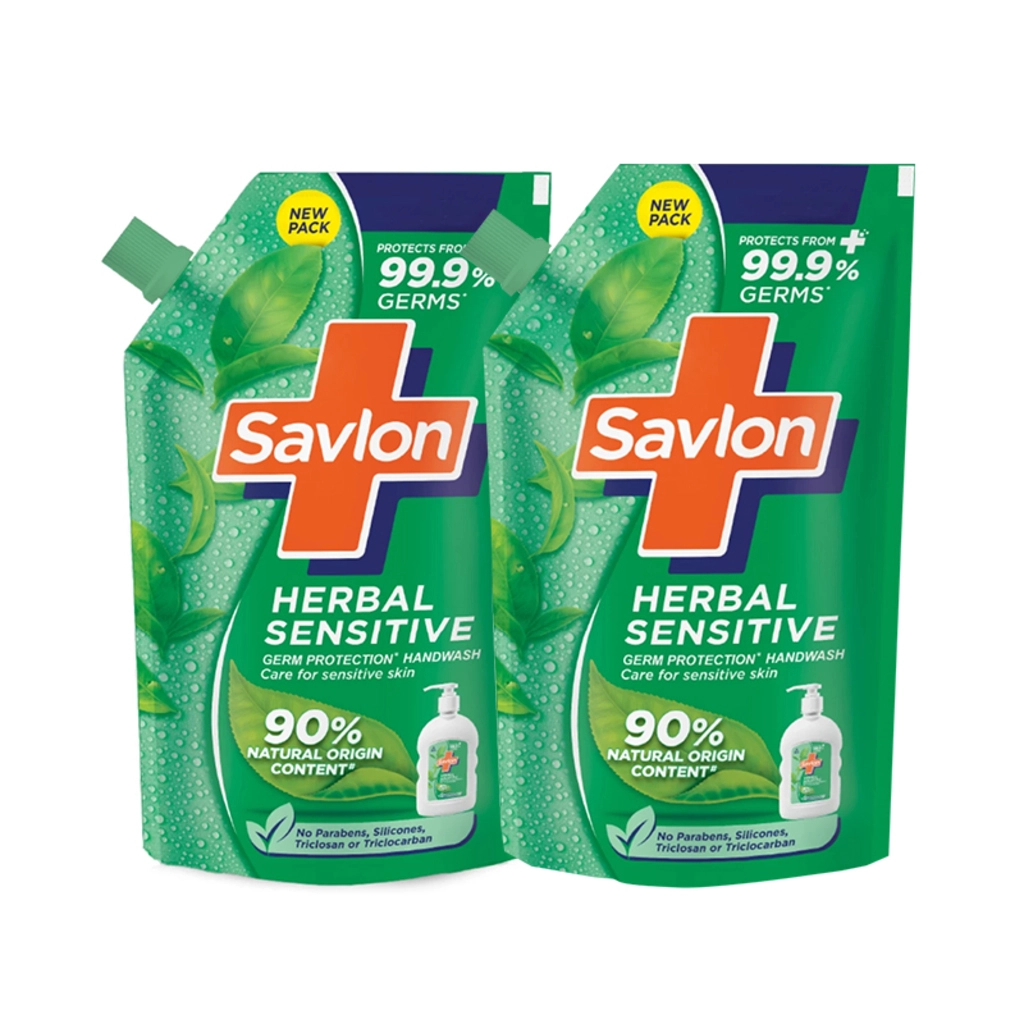 Herbal Sensitive Hand Wash 675ml Free