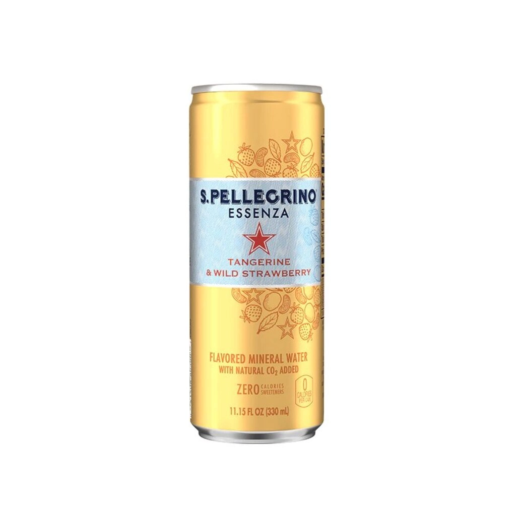 Essenza Tangerine & Strawberry Flavoured Mineral Water