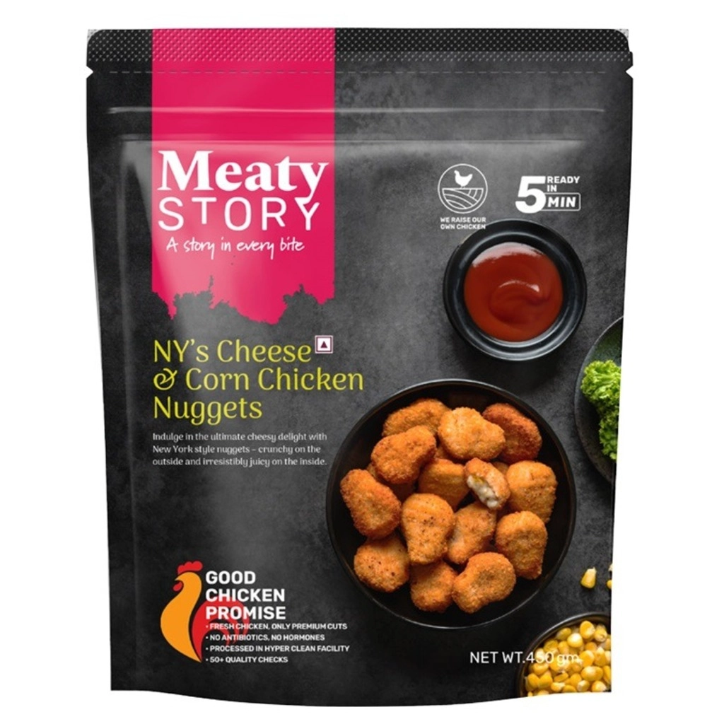 NYs Cheese & Corn Chicken Nuggets