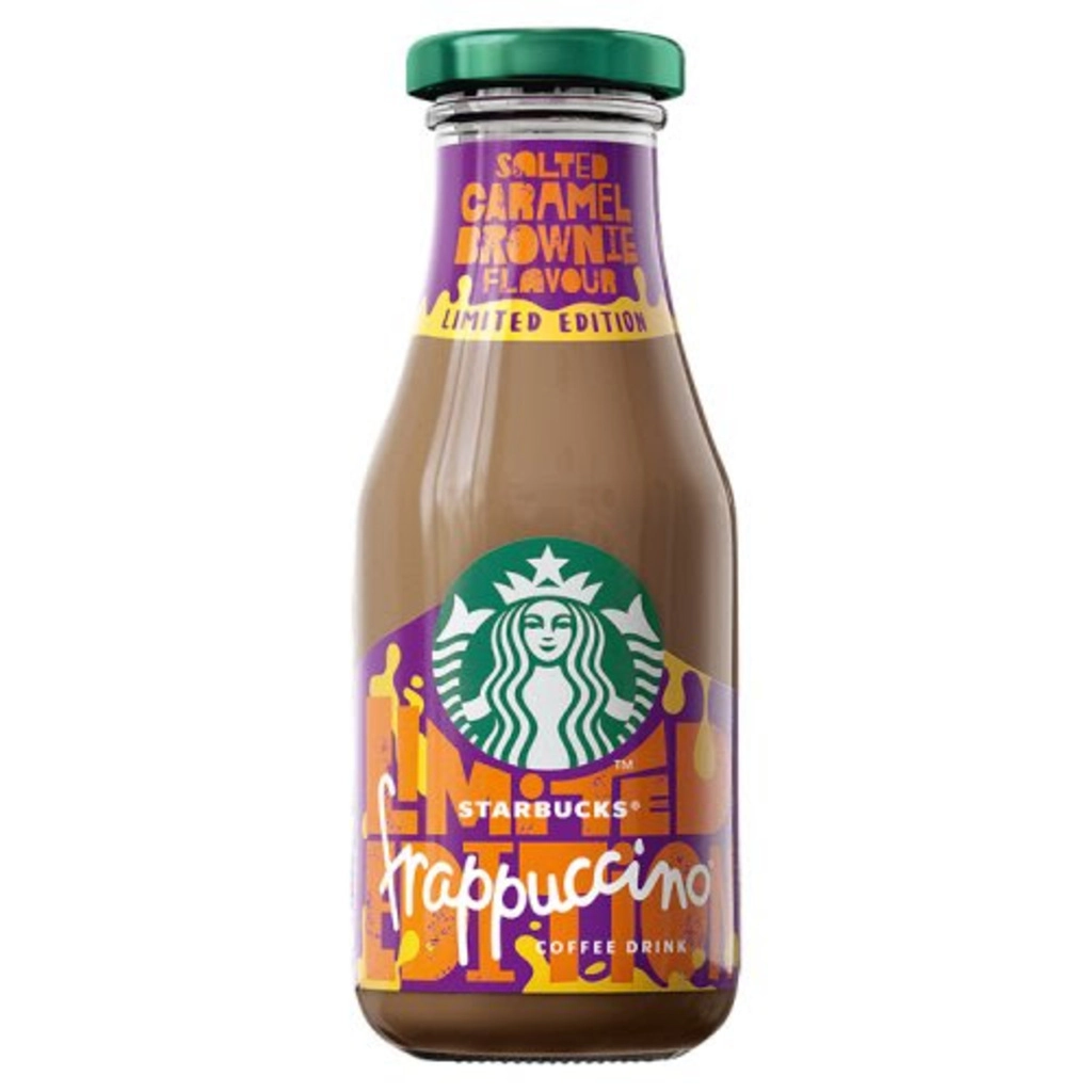 Frappuccino Salted Caramel Brownie Coffee Drink