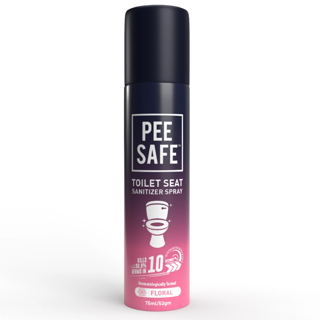 Toilet Seat Sanitizer Spray Floral