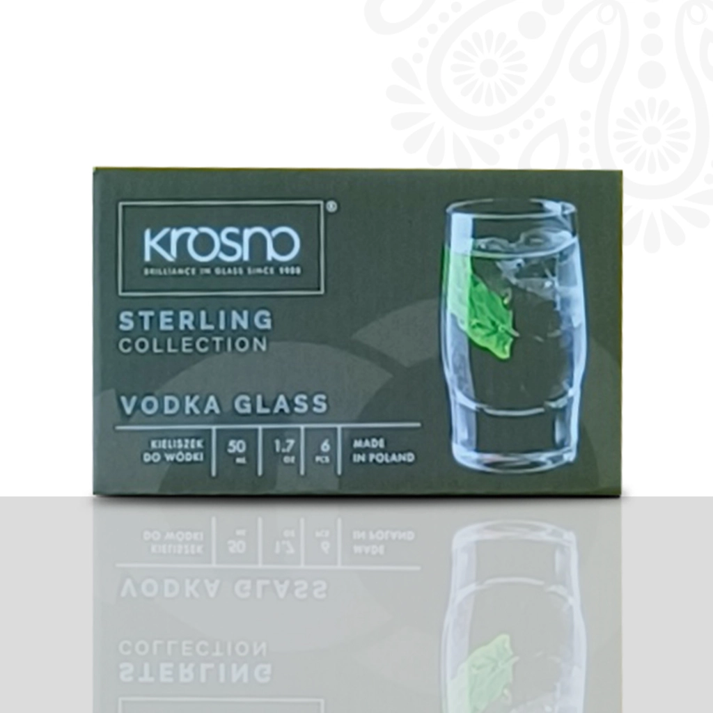 Sterling Collection Vodka Glass