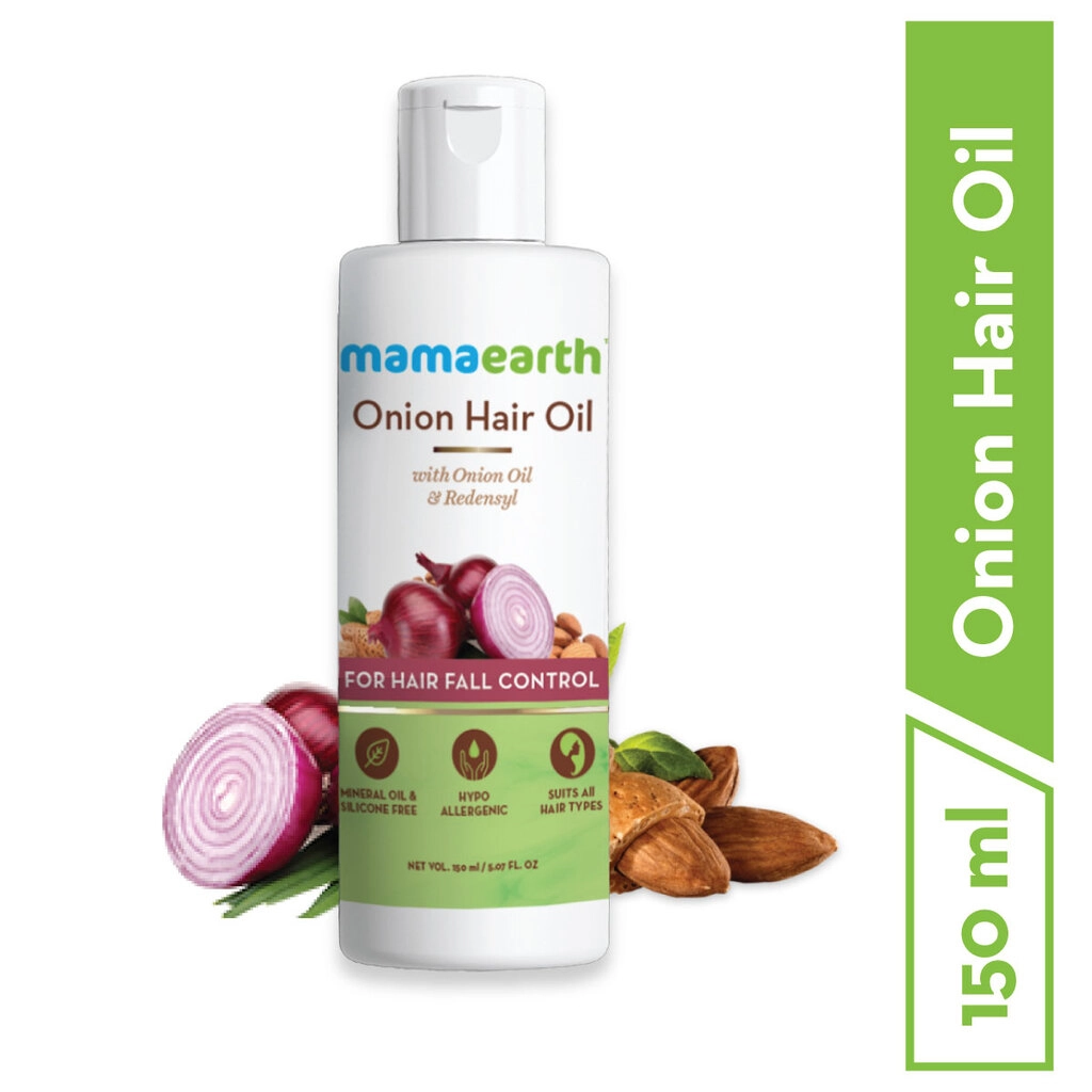 Onion Hair Oil for Hair Fall Control
