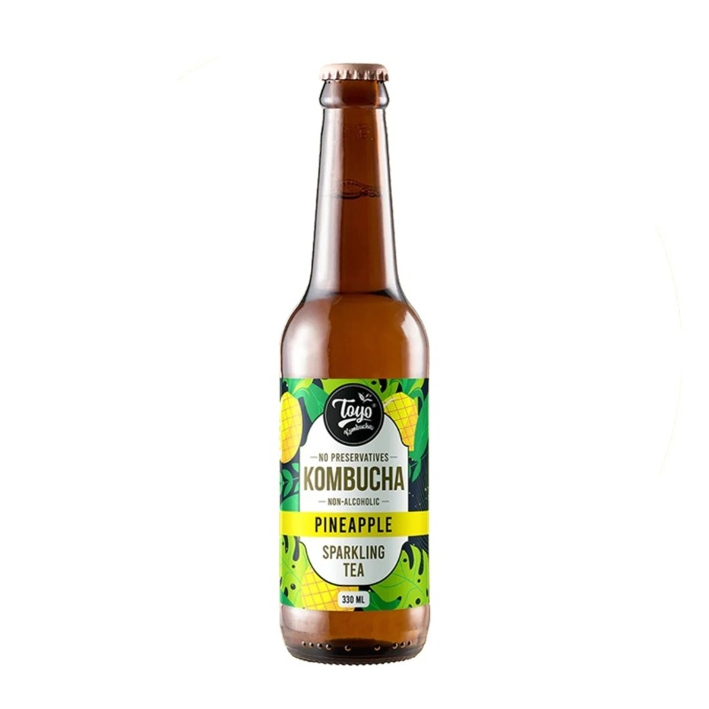Pineapple Sparkling Fermented Tea