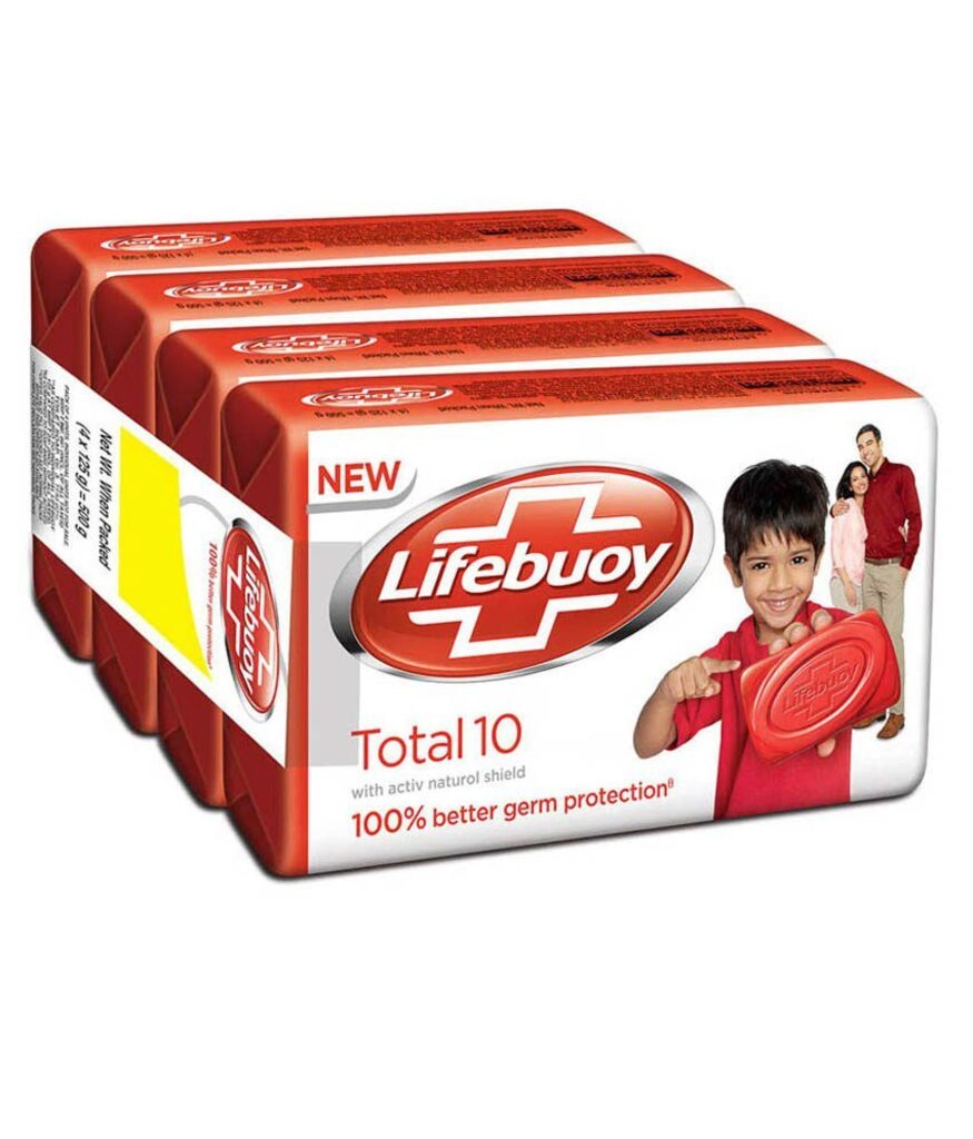 Soap Bar Total 10 125g Pack of