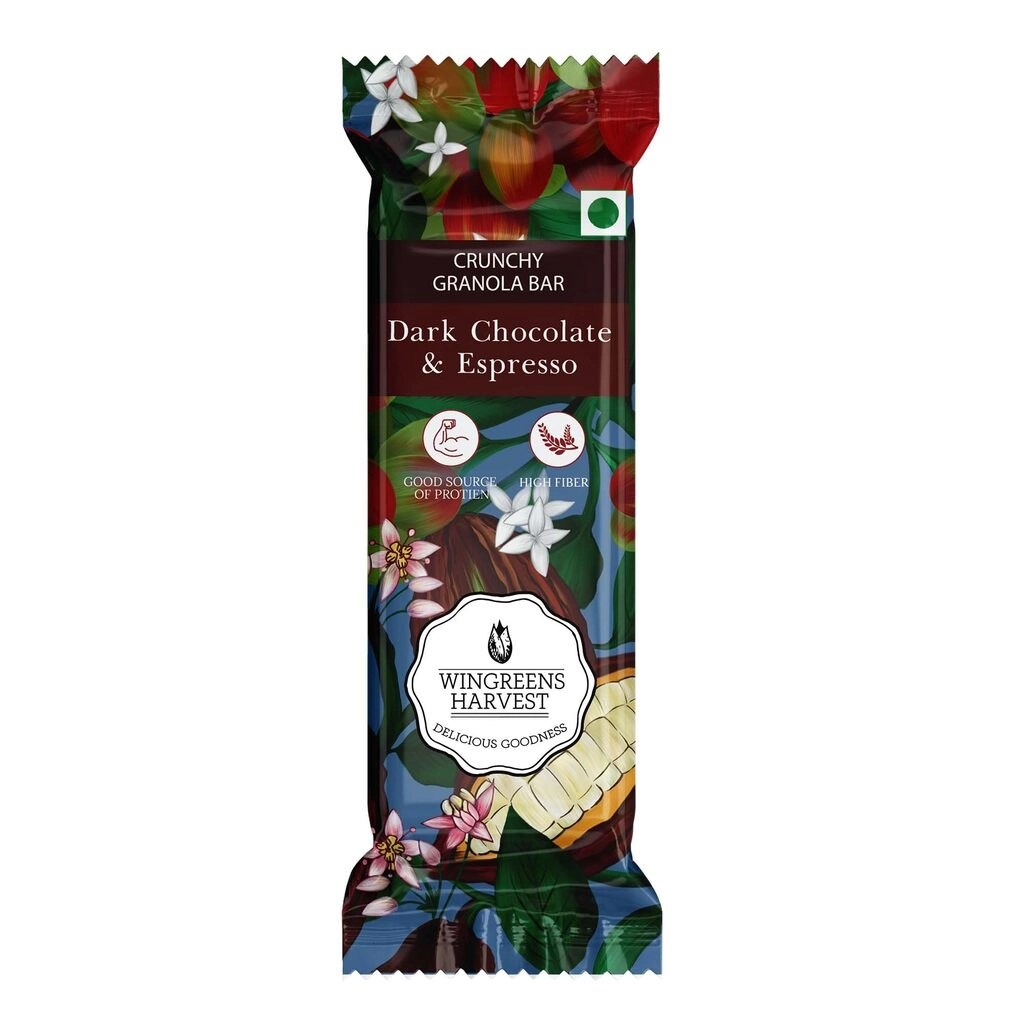Harvest Dark Chocolate & Espresso Crunchy Granola Bar