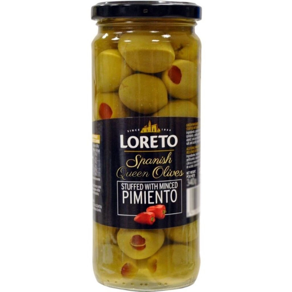 Spanish Olives Stuffed with Minced Pimiento