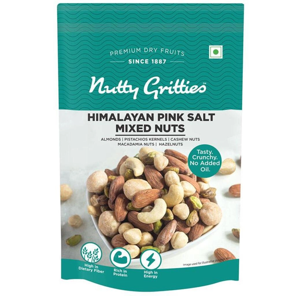 Himalayan Pink Salt Mixed Nuts