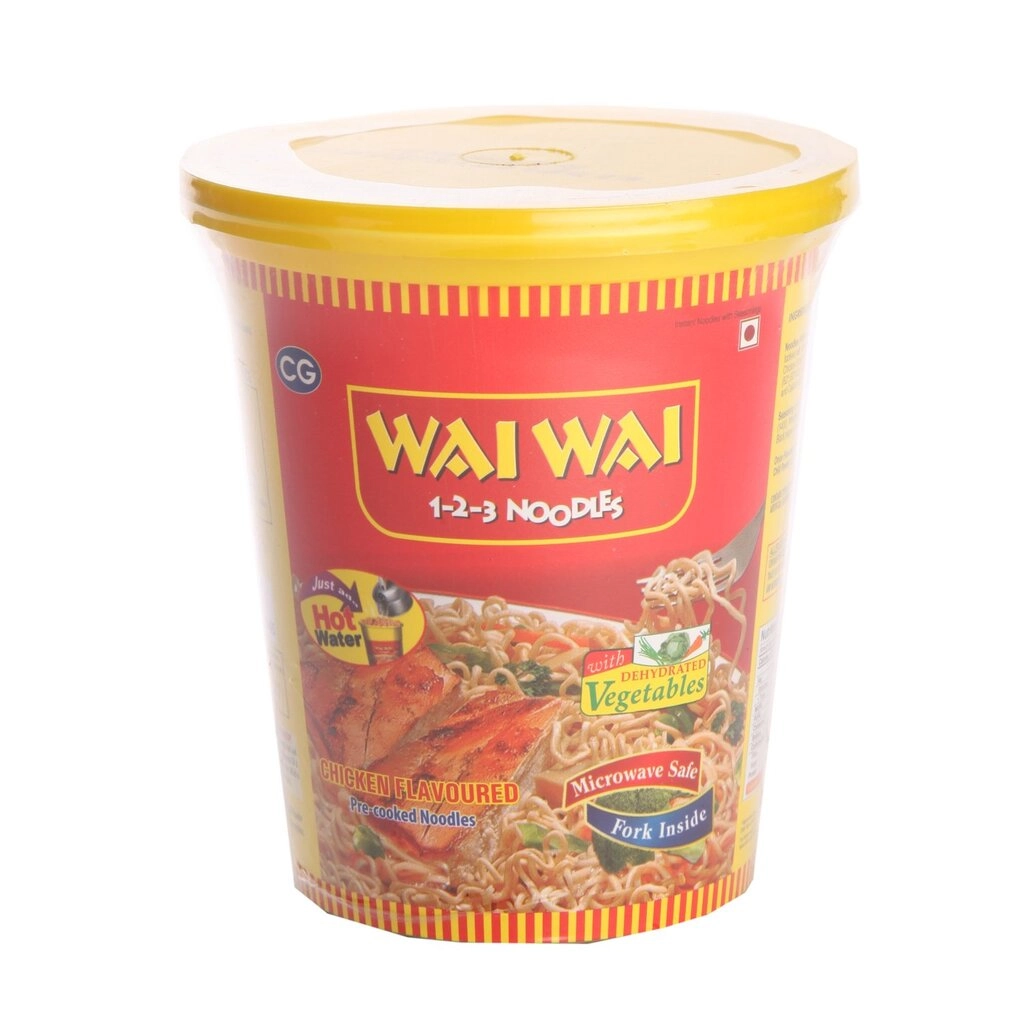 Ready To Eat Noodles Chicken Flavoured Cup Noodles