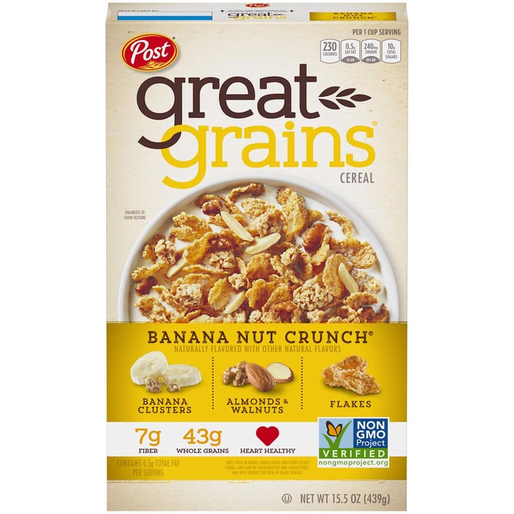 Great Grains Cereal Banana Nut Crunch