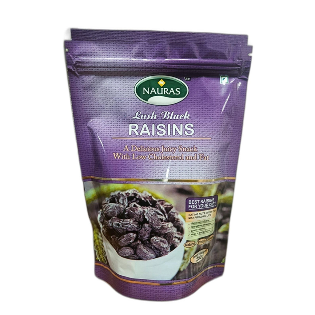 Lush Black Raisins