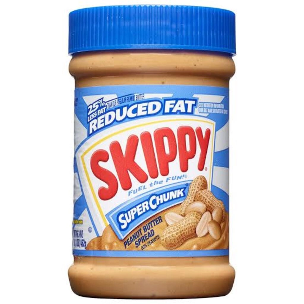 Reduced fat super chunk Peanut Butter