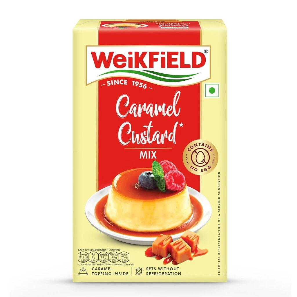 Caramel Custard Mix