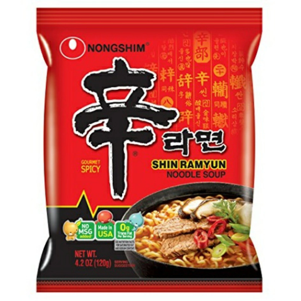 Shin Ramyun Gourmet Spicy Noodle Soup Instant Noodles