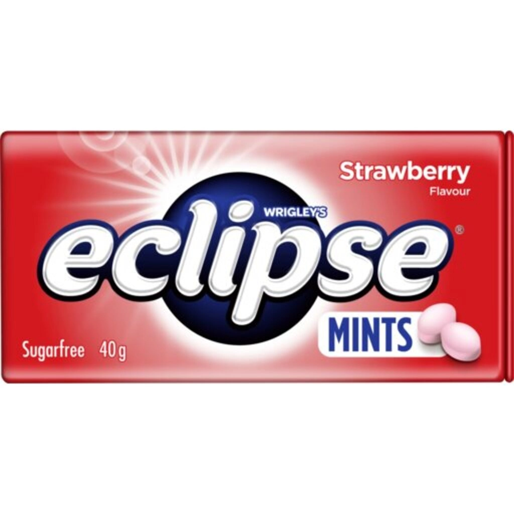 Eclipse Mints Strawberry Flavour Sugarfree