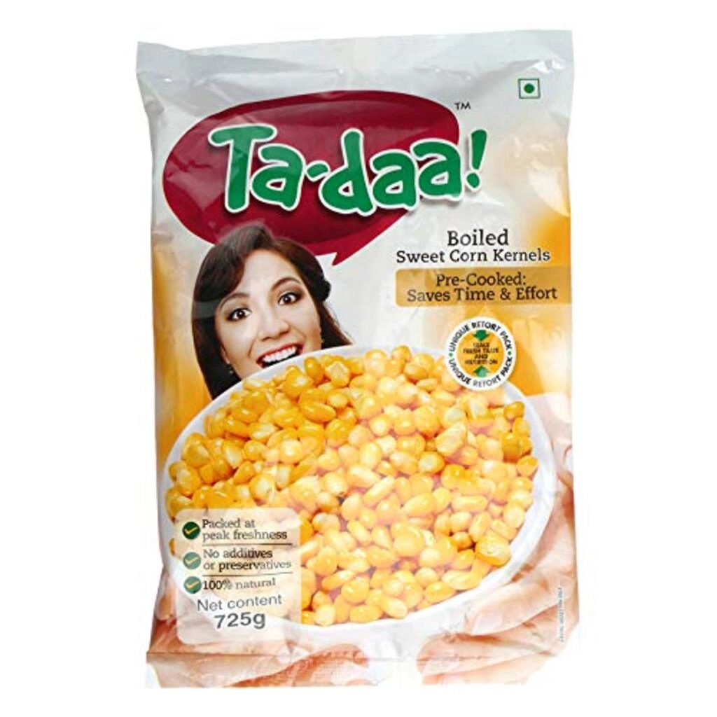 TA DAA BOILED SWEET CORN PRE COOKED SAVES