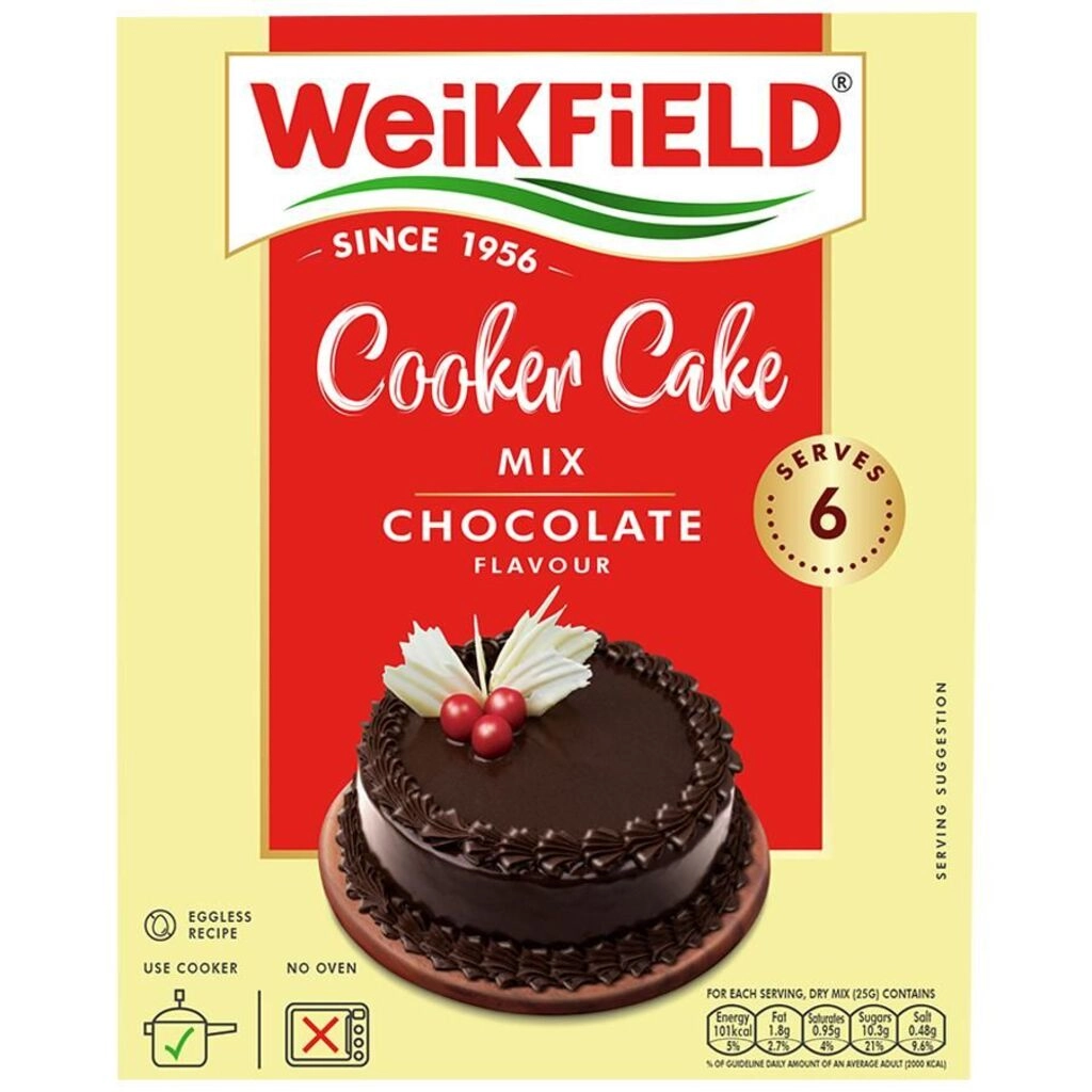 Cooker Cake Mix Chocolate