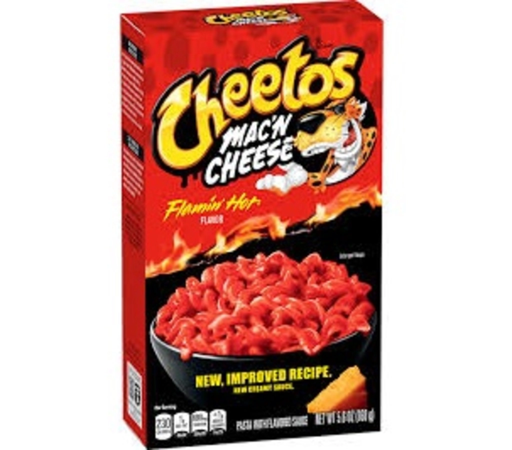 Mac n Cheese Flamin Hot Flavor Pasta with Flavoured Sauce
