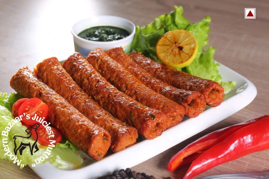 Mutton Angara Seekh Kebab