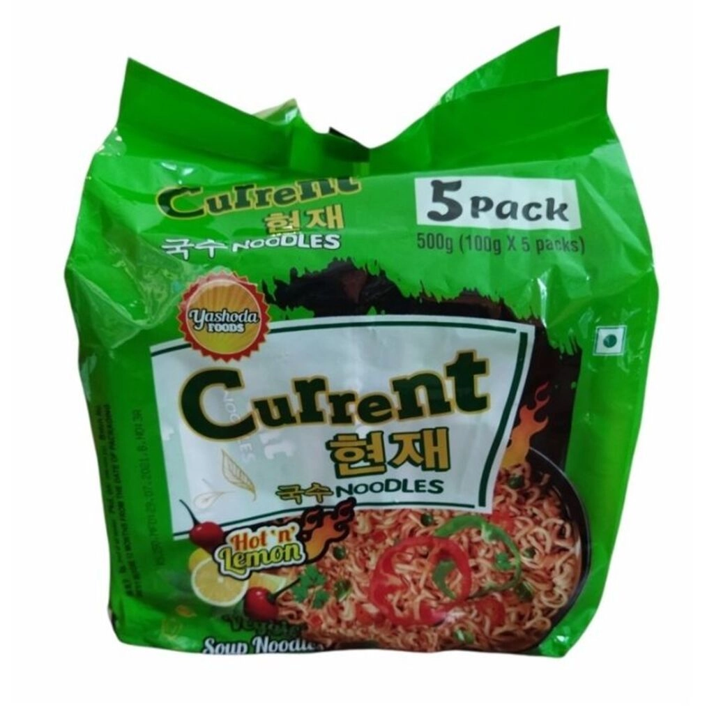 Hot n Lemon Veggie Soup Noodles