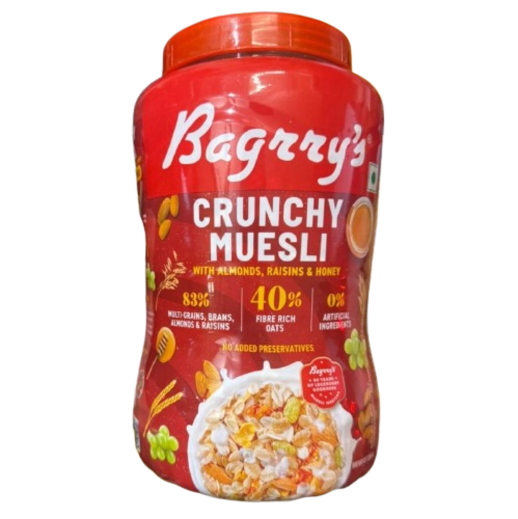 Crunchy Muesli With Almonds, Raisins & Honey