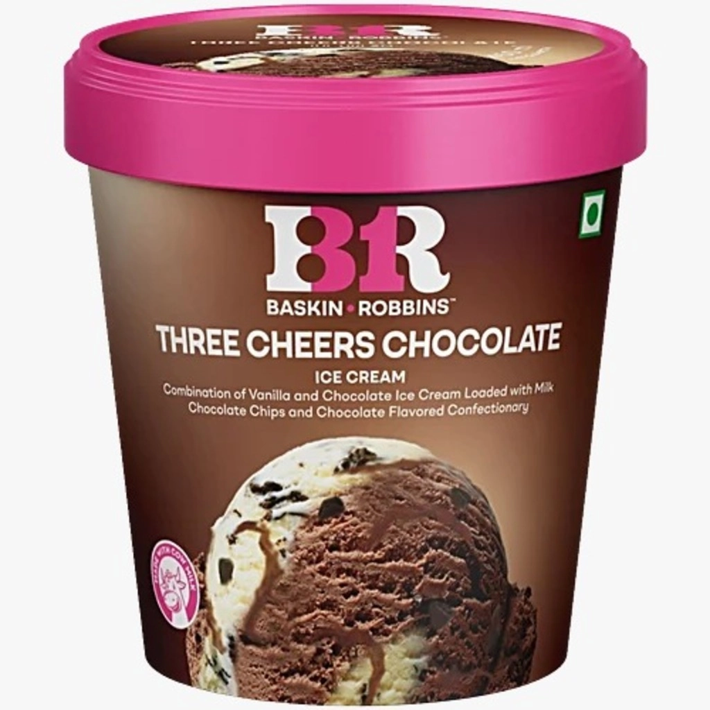 Three Cheers Chocolate Ice Cream