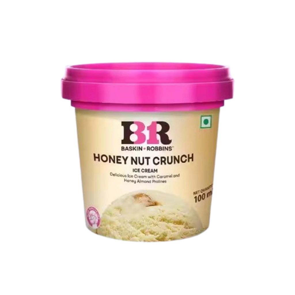 Honey Nut Crunch Ice Cream