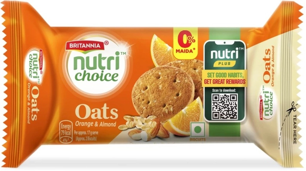 Nutri Choice Oats Orange & Almond