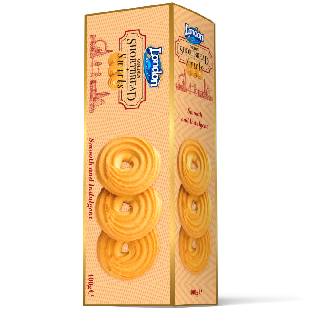 Golden Shortbread Swirls