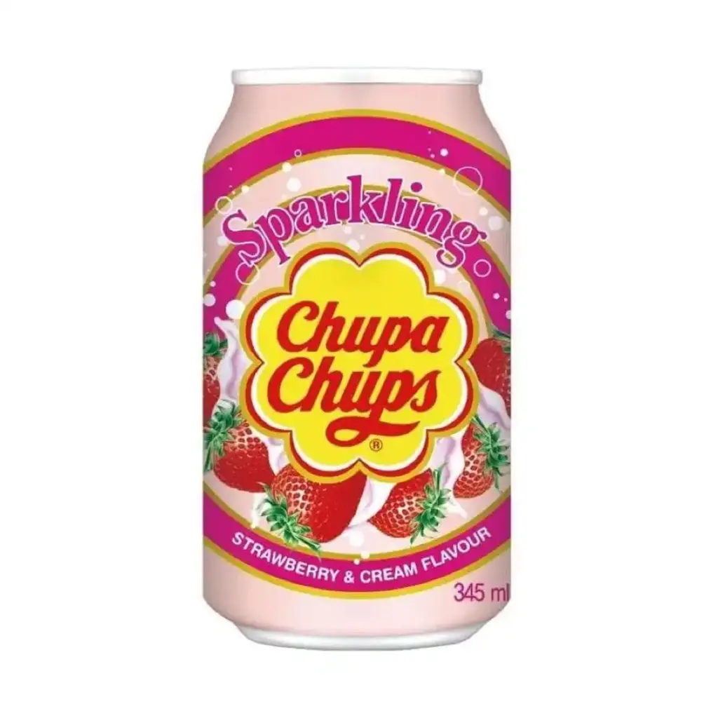 Sparkling Strawberry & Cream Drink