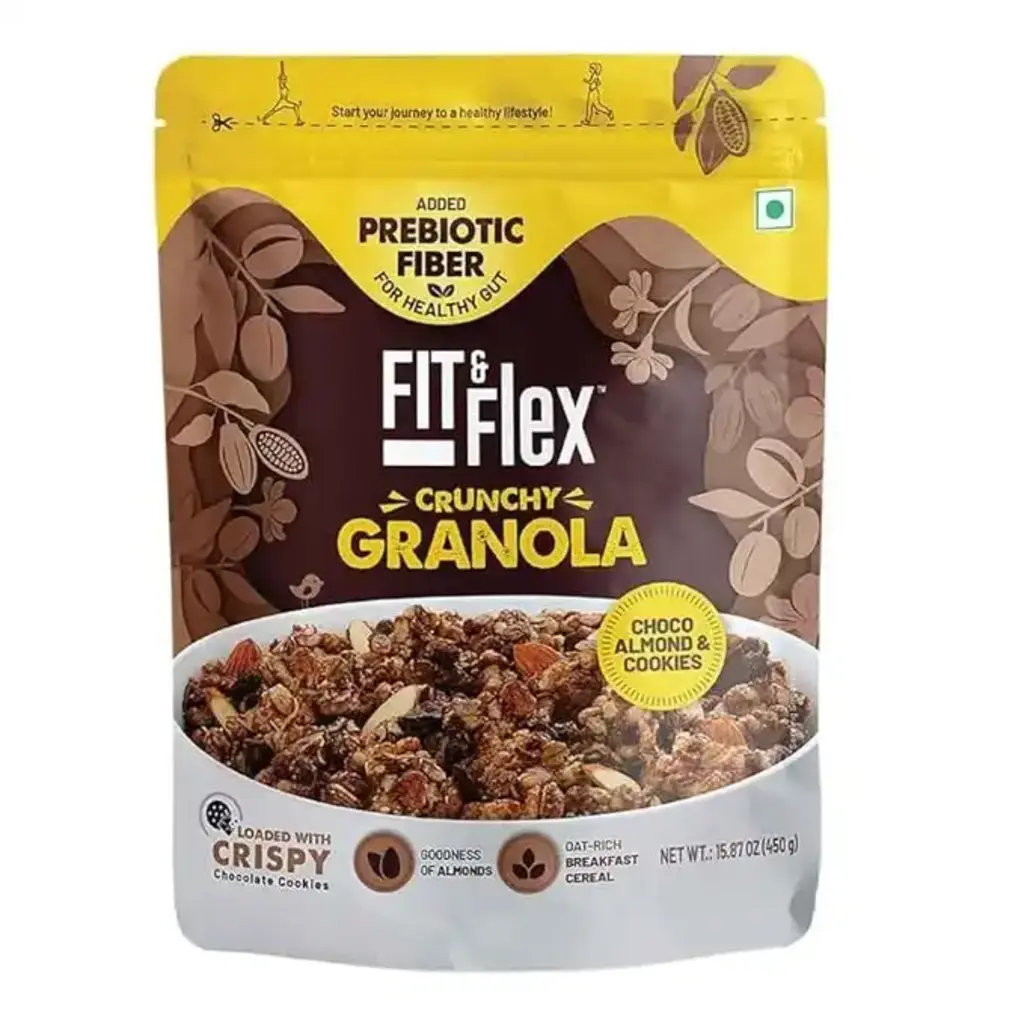 Crunchy Granola Choco Almond & Cookies
