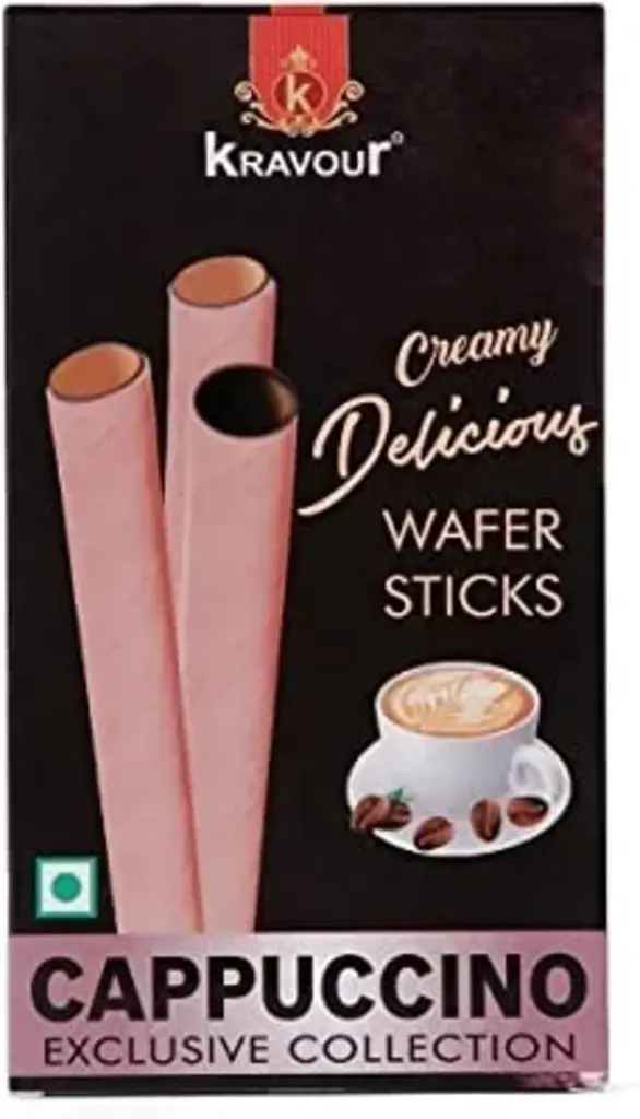 Cappuccino Wafer Rolls