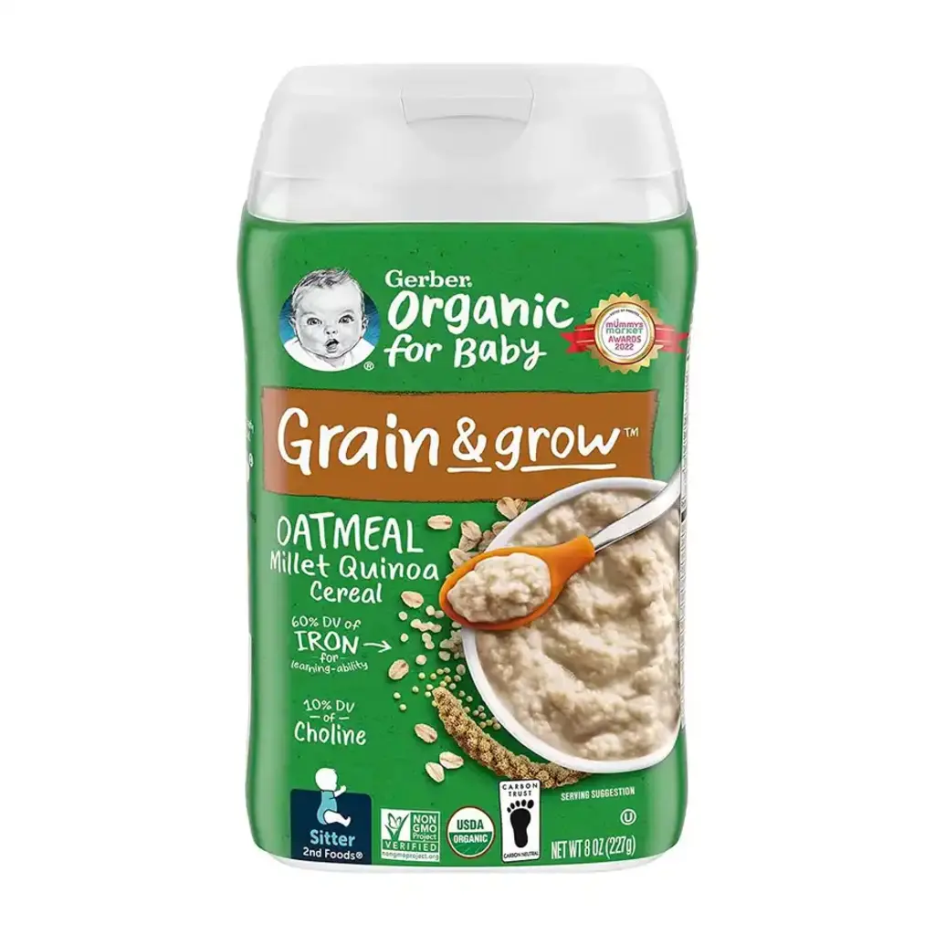Organic Oatmeal Millet Quinoa Baby