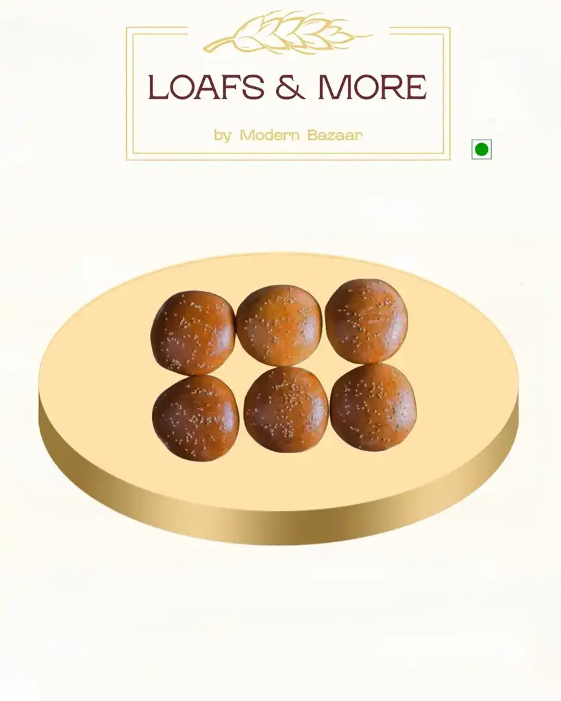Whole Wheat Tea Size Roll 6pc Pack