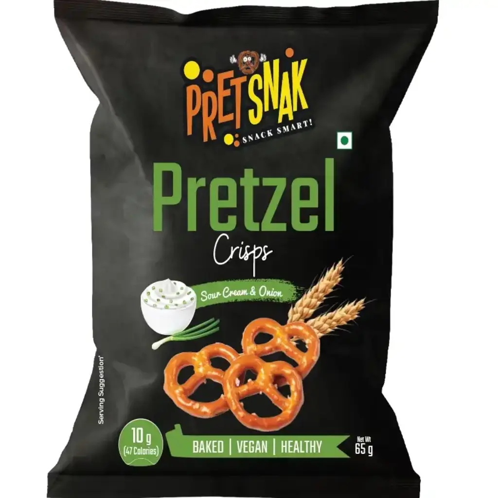Pretzel Crisps Sour Cream And Onion