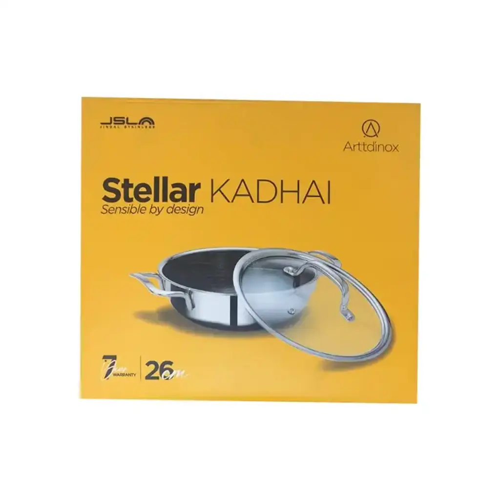 Arttdinox Stainless Stell Stellar Kadhai