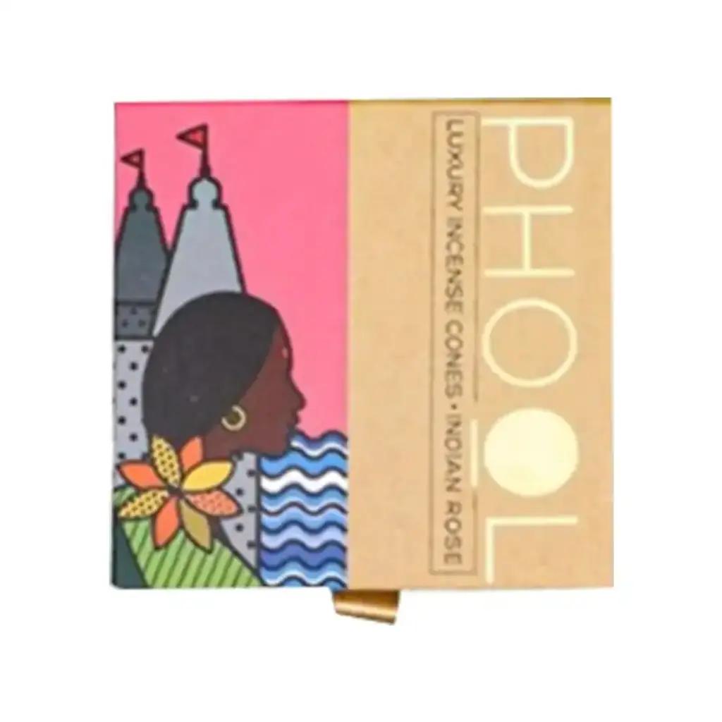 Luxury Incense Cones Indian Rose