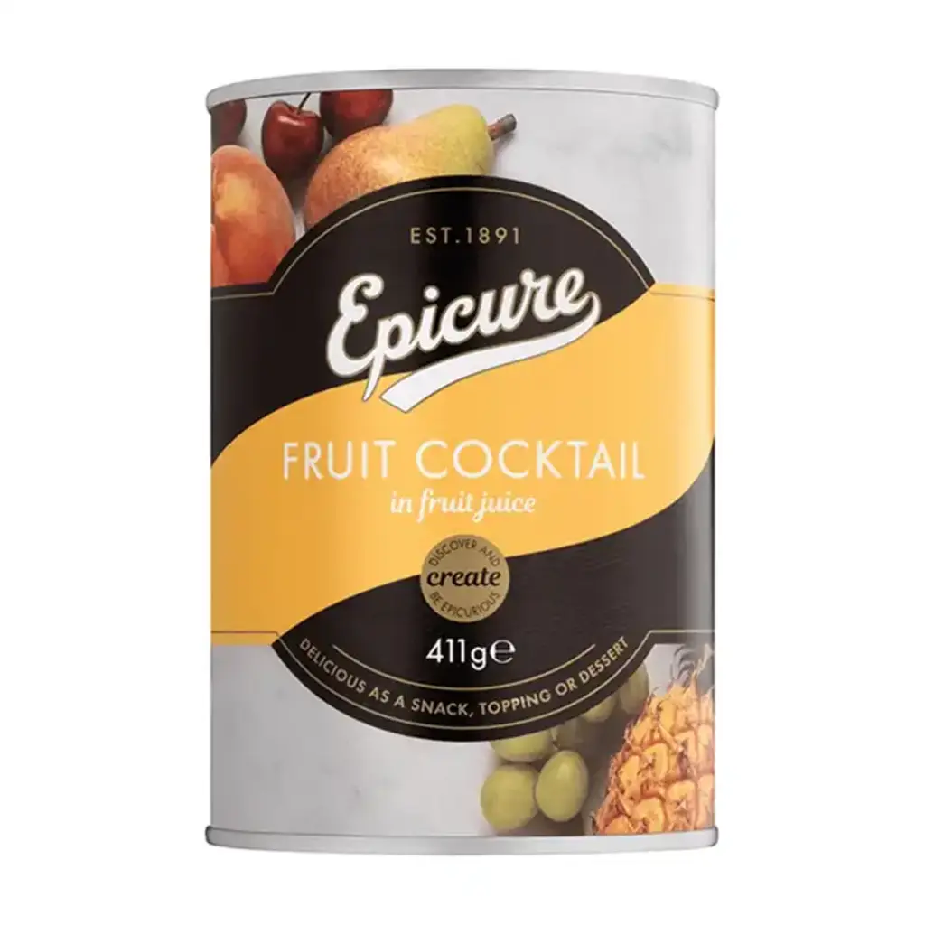 Fruit Cocktail In Fruit Juice