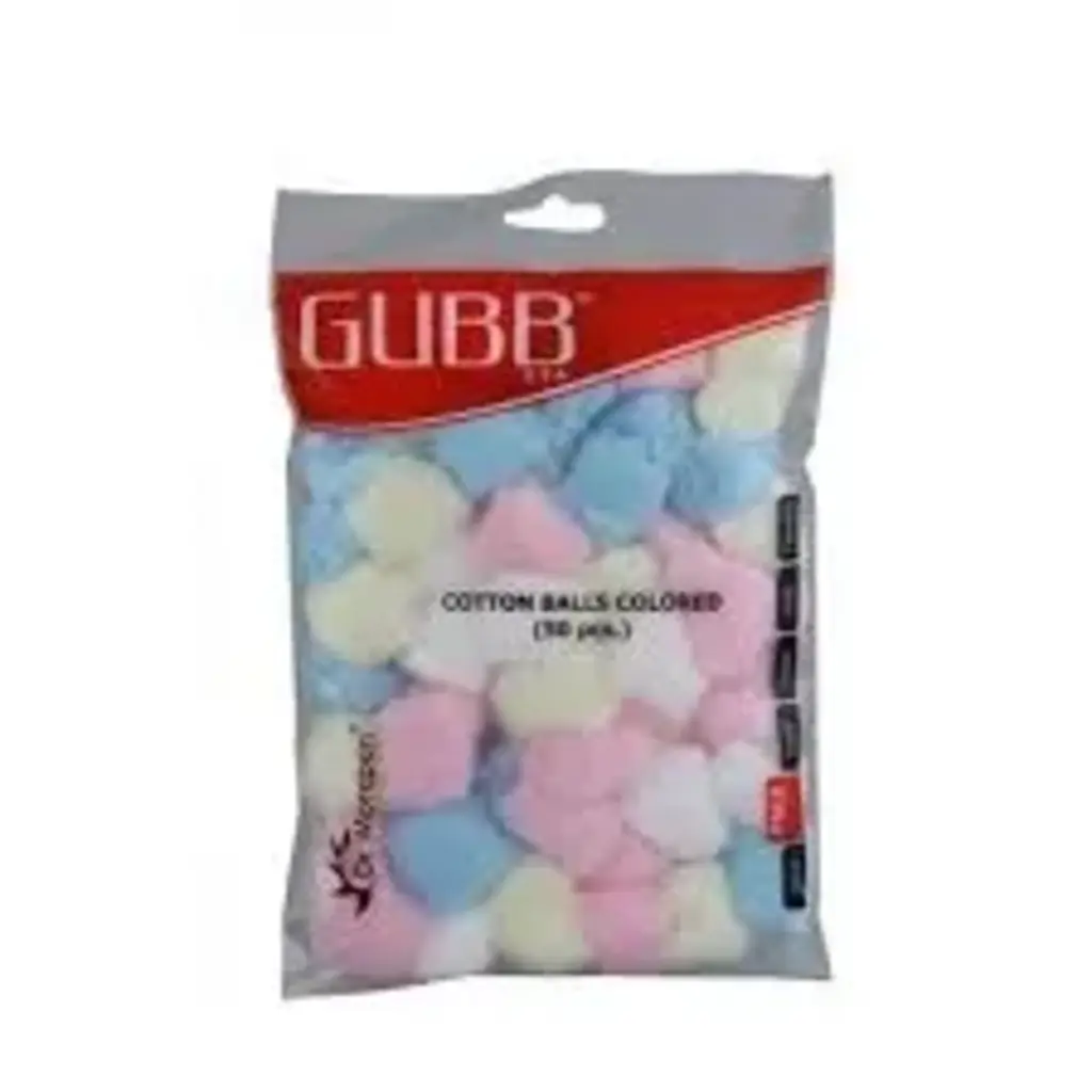 Cotton Balls Colored 1N Of 50 Cotton