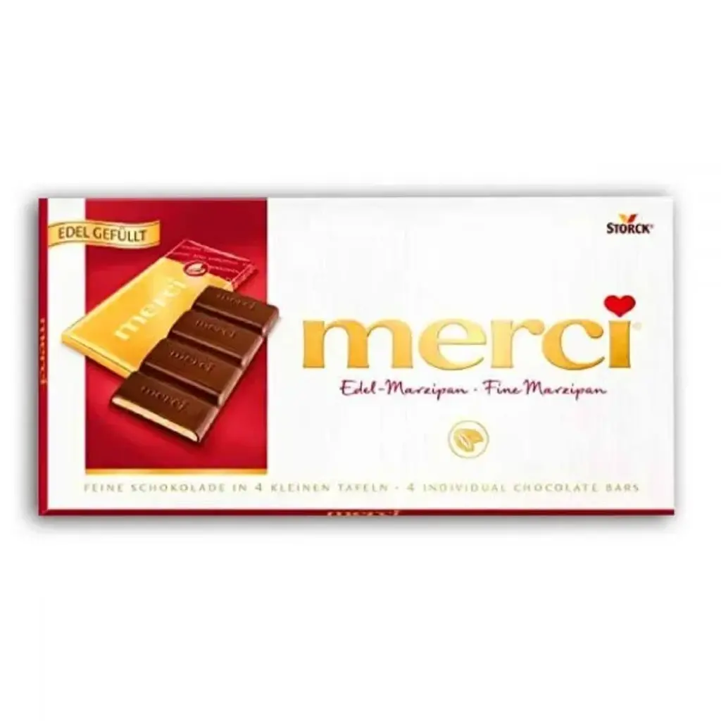 Merci Edel Marzipan Chocolate Bar