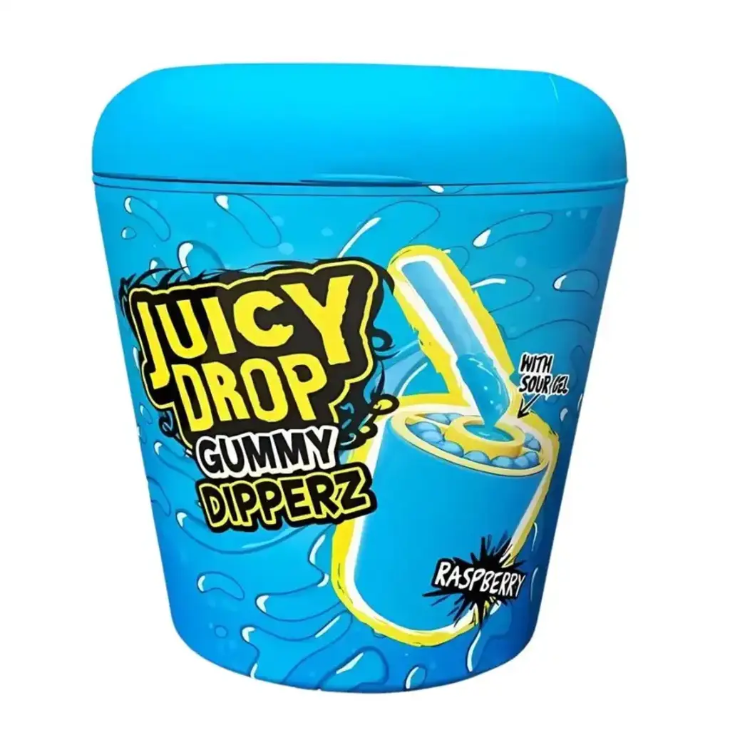 Gummy Dipperz Raspberry With Sour Gel