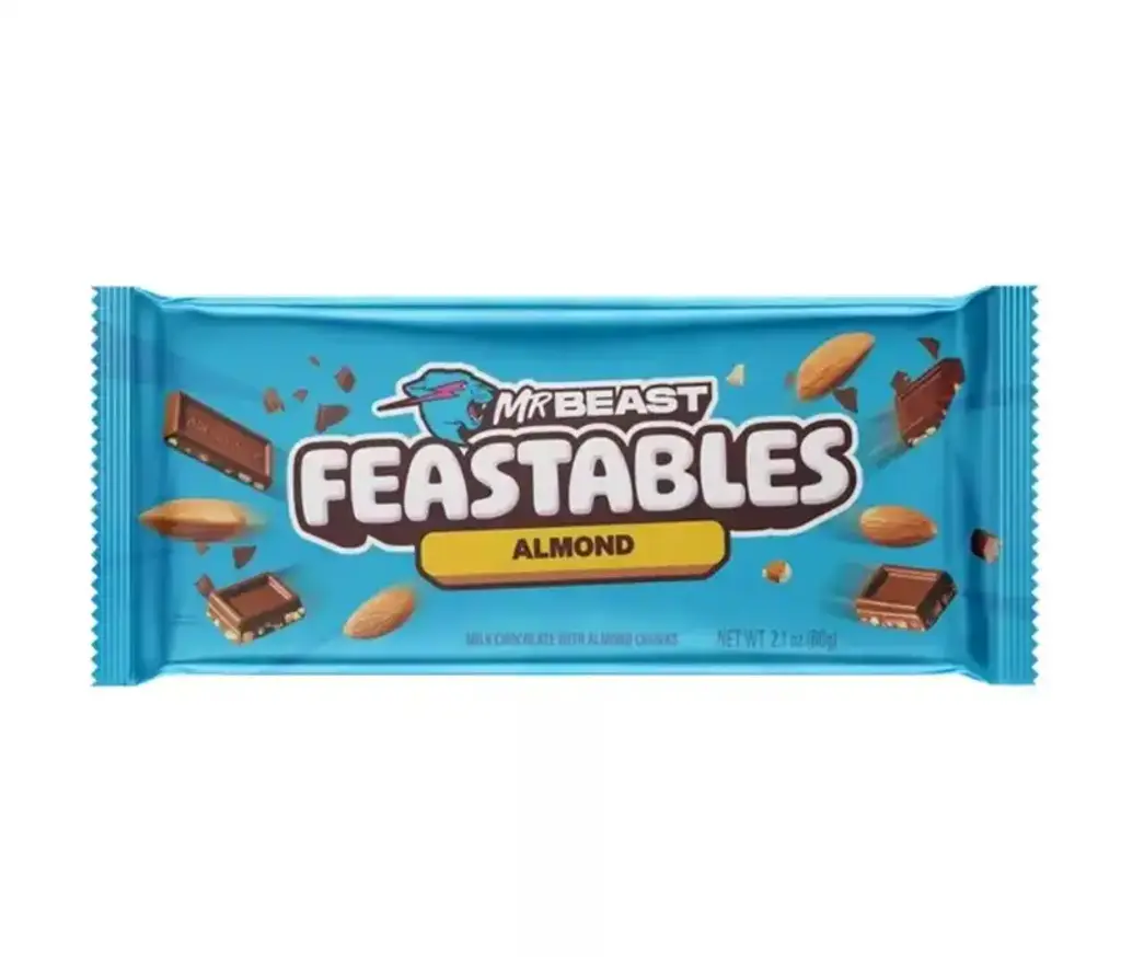 Feastables Almond Chocolate Bar