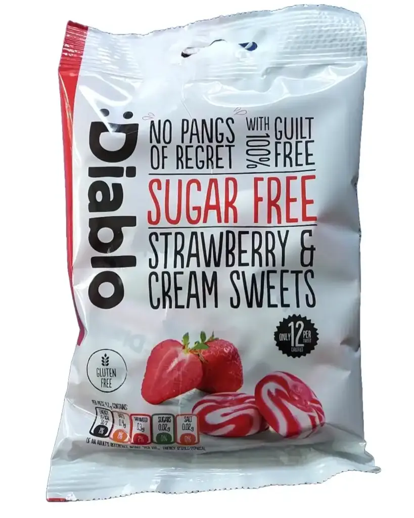 Sugar Free Strawberry & Cream Candy